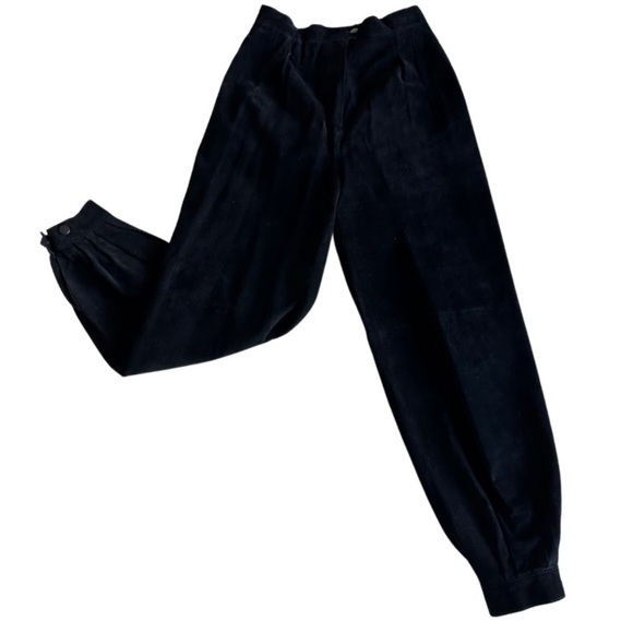 Vakko Pants - Vintage VAKKO Suede/Leather Pants